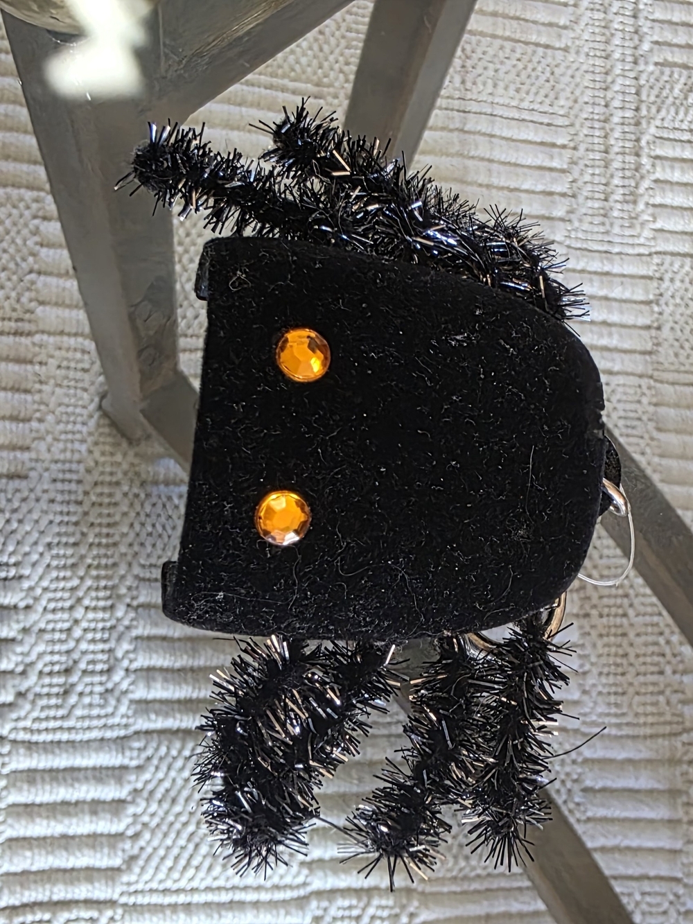 Bath & Body Works BAT Spider  Witch hand Halloween Pocket *bac Holder*Scrached